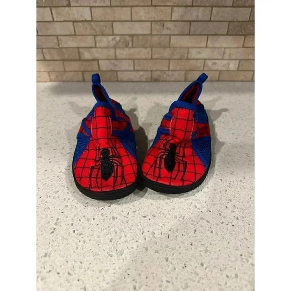 Disney Store Spider-Man Swim Shoes b30 - Picture 1 of 4
